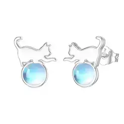 Une image de Des boucles d'oreilles chat pour une amoureuse des animaux
