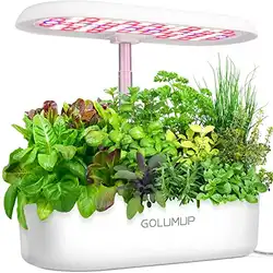 Une image de GOLUMUP Potager d'intérieur Hydroponique : Le cadeau parfait pour les amoureux de la nature urbaine