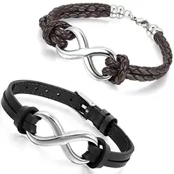 Une image de Un bracelet qui symbolise l'amour infini : le cadeau idéal pour votre petite amie
