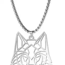 Une image de Collier cooltime en forme de loup : un cadeau original pour une petite amie curieuse de mode