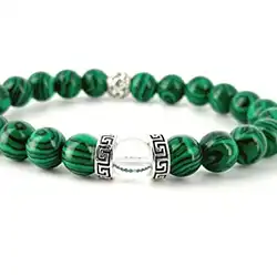 Une image de Bracelet Malachite : L'équilibre et la spiritualité en cadeau